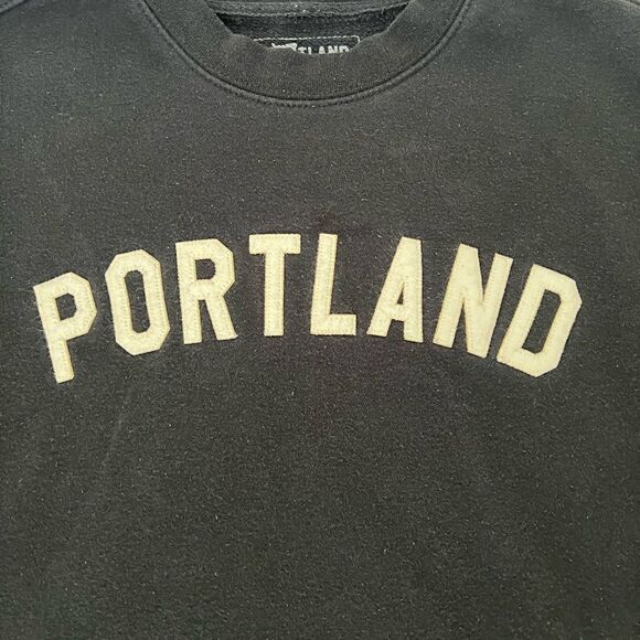 Portland gear womens crew neck black size small outerwear fall F152 - Picture 6 of 7